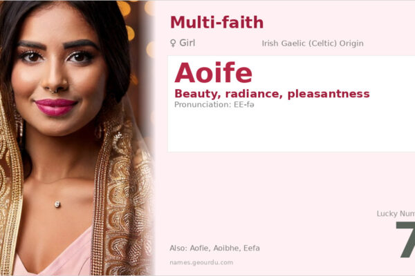 Aoife Name Meaning — Irish Origin, Pronunciation & History (2025)