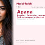 Apana Name Meaning and Details