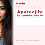 Aparaajita Name Meaning and Details