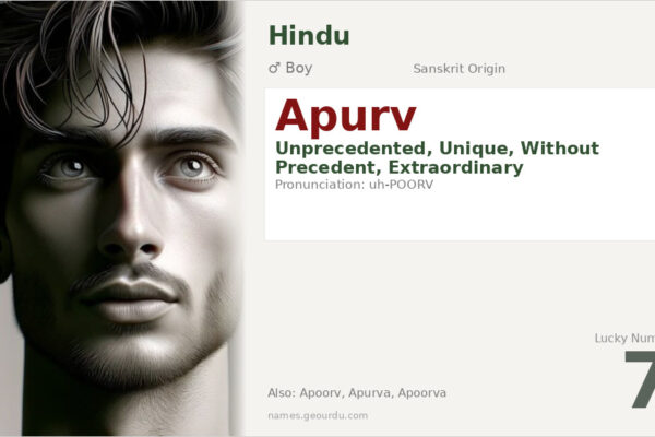 Apurv Name Meaning — Sanskrit Origin, Boy Name & Details (2025)