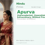 Apurva Name Meaning and Details