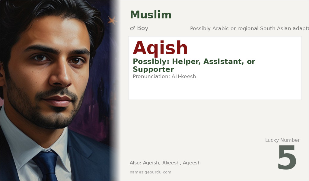 Aqish Name Meaning and Details