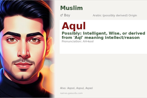 Aqul Name Meaning — Origin, Gender & Details (2025)
