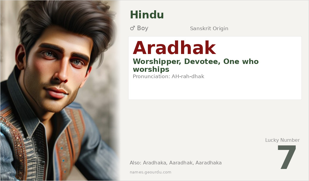 Aradhak Name Meaning and Details