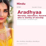 Aradhyaa Name Meaning and Details
