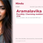 Aramalavika Name Meaning and Details
