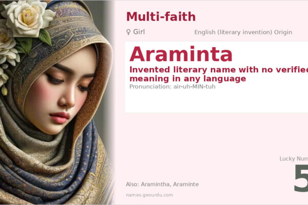 Araminta Name Meaning — Origin, Gender & Details (2025)