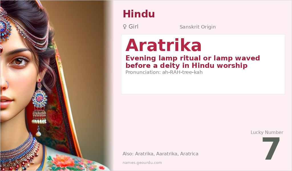 Aratrika Name Meaning and Details