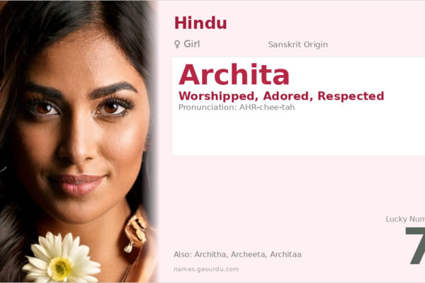 Archita Name Meaning — Sanskrit Origin, Girl Name & Details (2025)