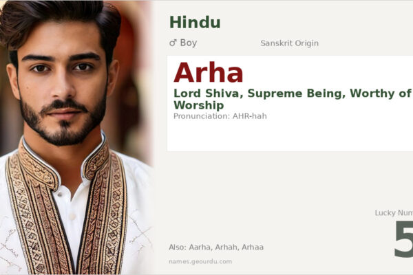 Arha Name Meaning — Sanskrit Origin, Hindu Boy Name & Details (2025)