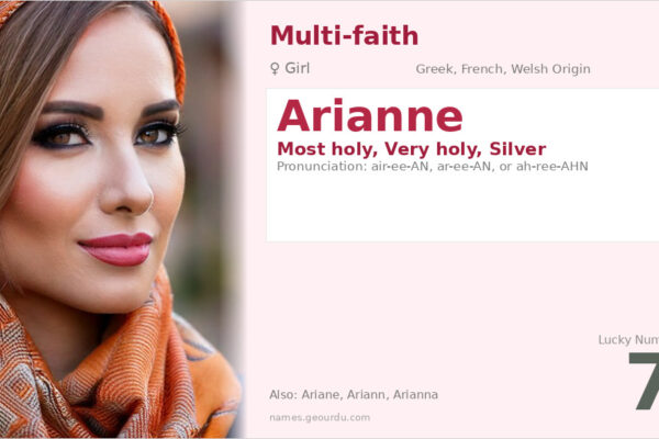 Arianne Name Meaning — Greek Origin, Girl Name & History (2025)