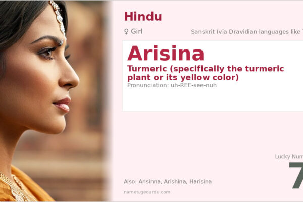 Arisina Name Meaning — Origin, Gender & Details (2025)