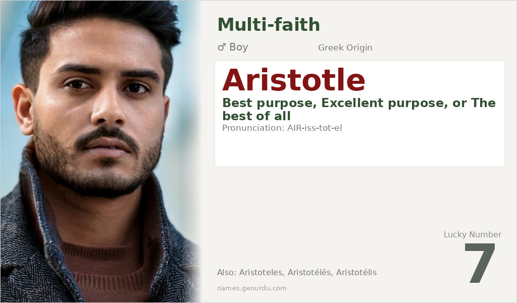 Aristotle Name Meaning and Details