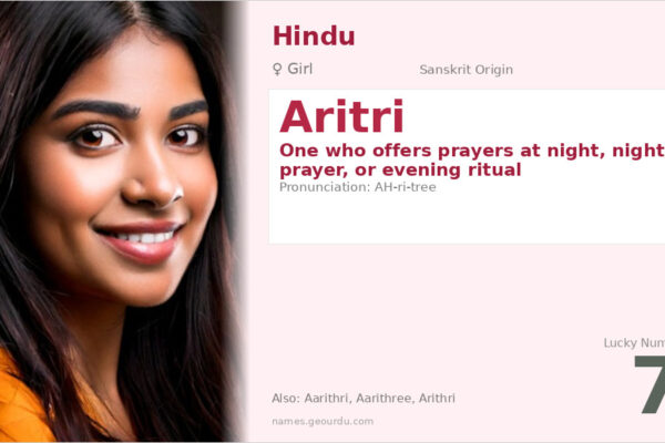 Aritri Name Meaning — Sanskrit Origin, Girl Name & Spiritual Significance (2025)