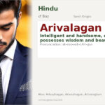 Arivalagan Name Meaning and Details