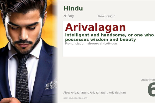 Arivalagan Name Meaning — Tamil Origin, Boy Name & Details (2025)