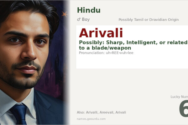Arivali Name Meaning — Origin, Gender & Details (2025)