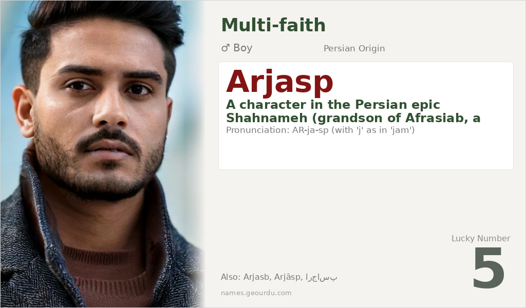 Arjasp Name Meaning and Details