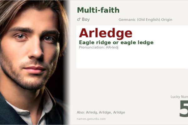 Arledge Name Meaning — Eagle Ridge Origin, Boy Name & Details (2025)