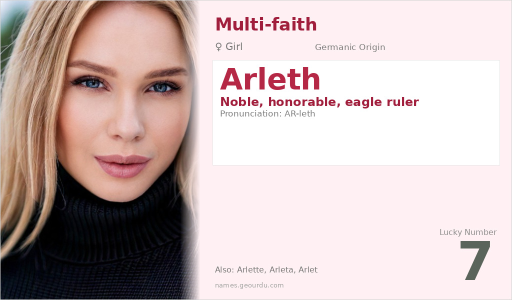 Arleth Name Meaning and Details