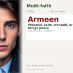 Armeen Name Meaning and Details