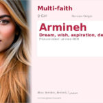 Armineh Name Meaning and Details