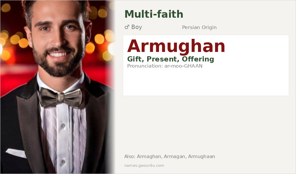 Armughan Name Meaning and Details