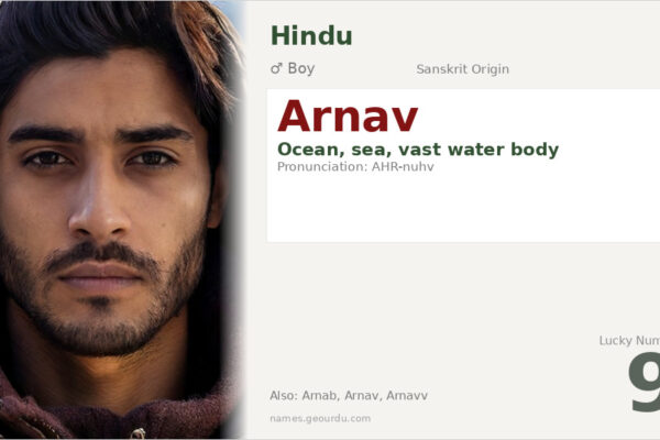 Arnav Name Meaning — Sanskrit Origin, Boy Name & Details (2025)