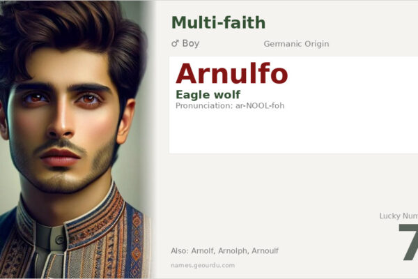 Arnulfo Name Meaning — Germanic Origin, Boy Name & History (2025)