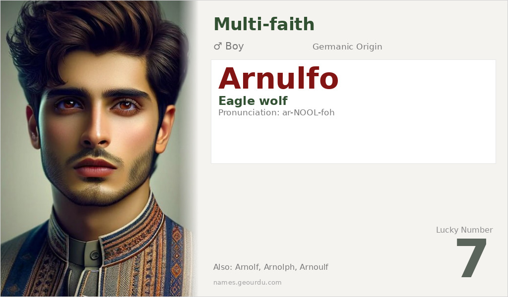Arnulfo Name Meaning and Details