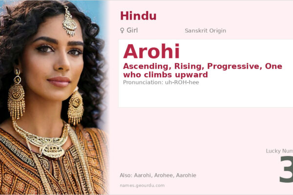 Arohi Name Meaning — Sanskrit Origin, Girl Name & Details (2025)