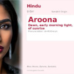Aroona Name Meaning and Details