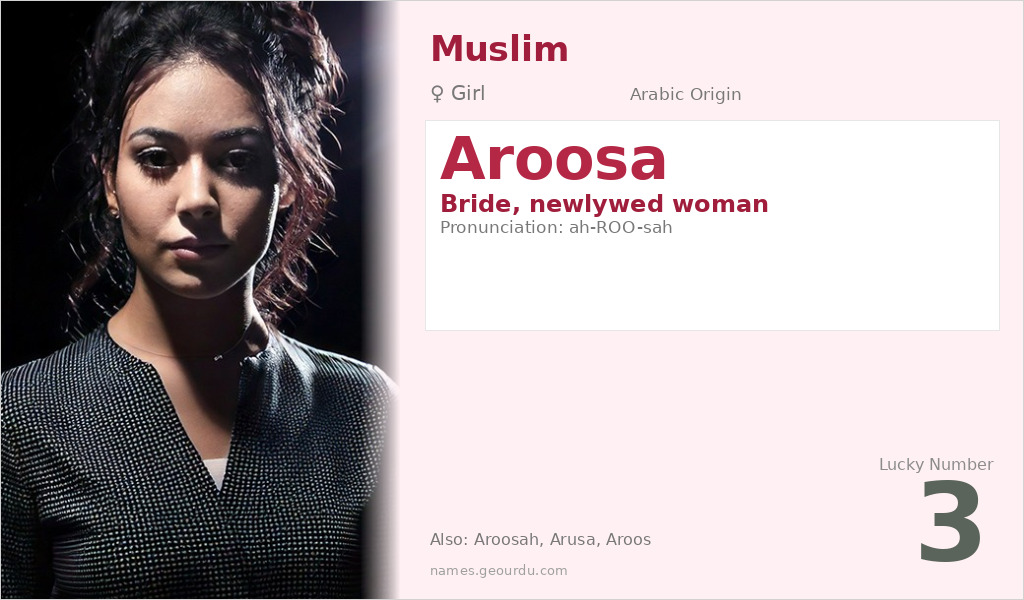 Aroosa Name Meaning and Details