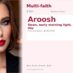 Aroosh Name Meaning and Details