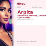 Arpita Name Meaning and Details