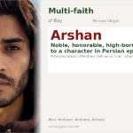 Arshan Name Meaning and Details