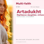 Artadukht Name Meaning and Details