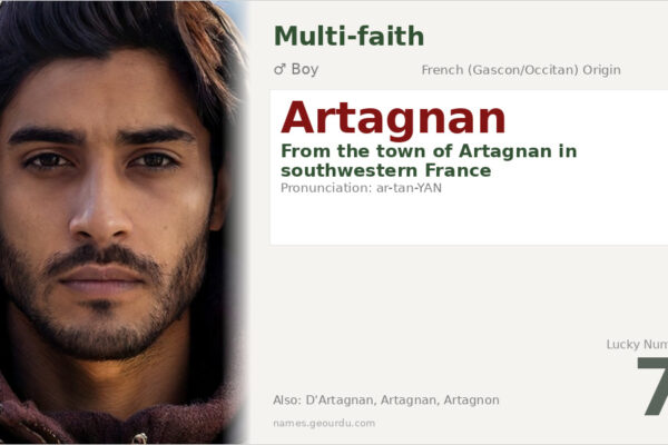 Artagnan Name Meaning — French Origin, Boy Name & Literary History (2025)