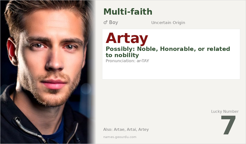 Artay Name Meaning and Details