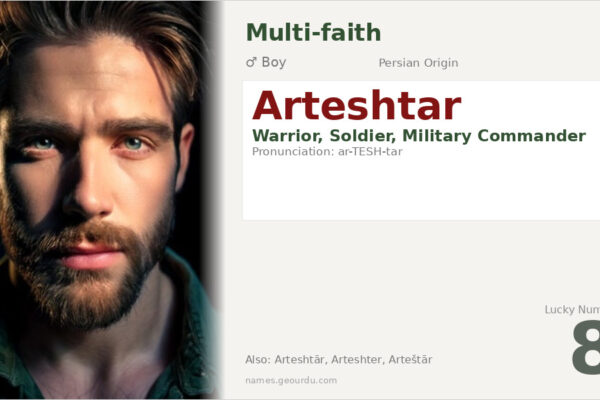 Arteshtar Name Meaning — Persian Origin, Warrior & Details (2025)