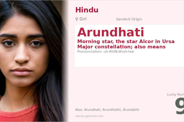 Arundhati Name Meaning — Sanskrit Origin, Girl Hindu Name & Details (2025)