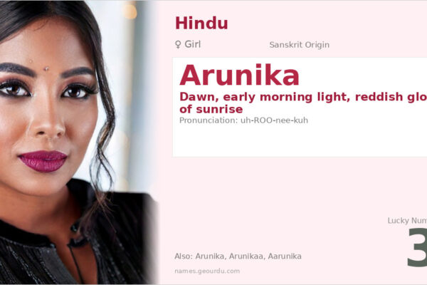 Arunika Name Meaning — Sanskrit Origin, Girl Name & Details (2025)