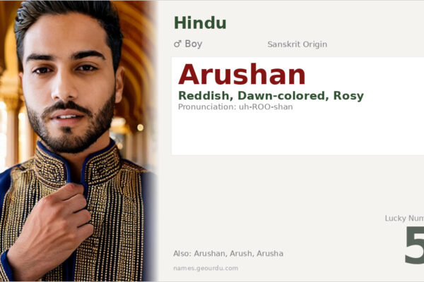 Arushan Name Meaning — Sanskrit Origin, Boy Name & Details (2025)