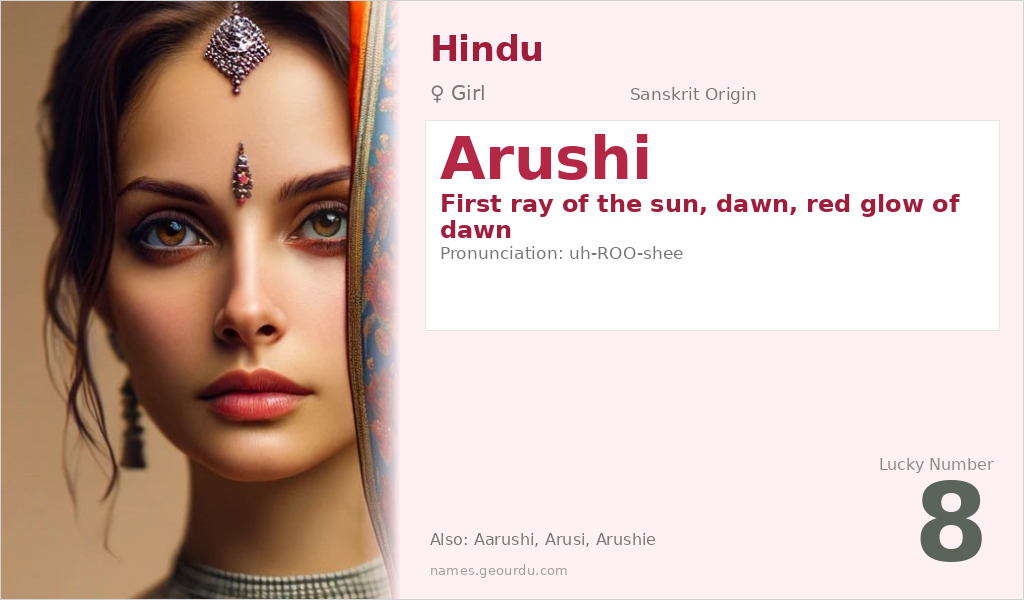 Arushi Name Meaning and Details