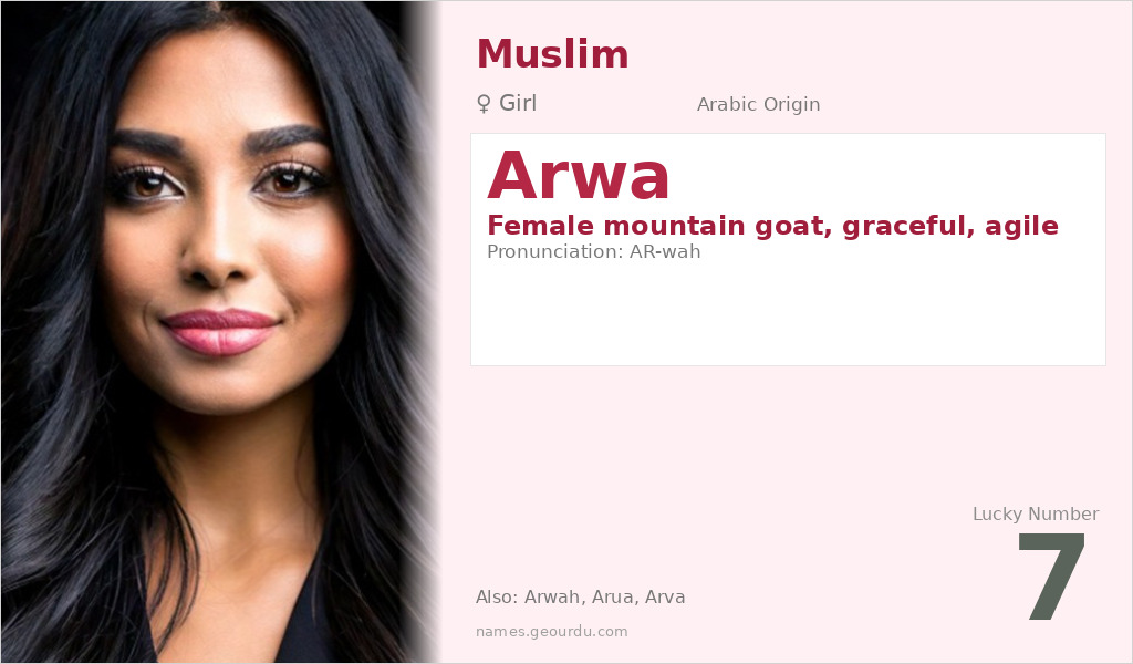Arwa Name Meaning and Details