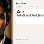Arz Name Meaning and Details