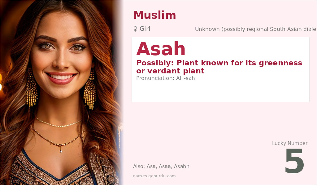 Asah Name Meaning and Details