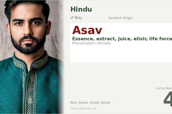 Asav Name Meaning — Sanskrit Origin, Boy & Details (2025)