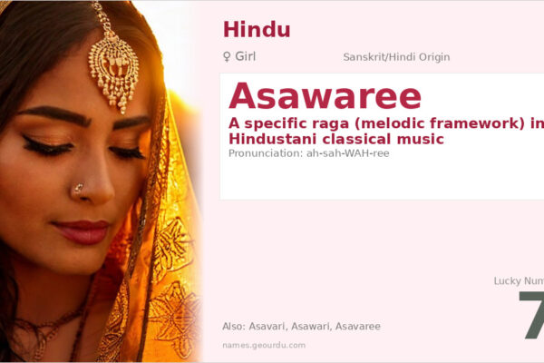 Asawaree Name Meaning — Origin, Gender & Details (2025)