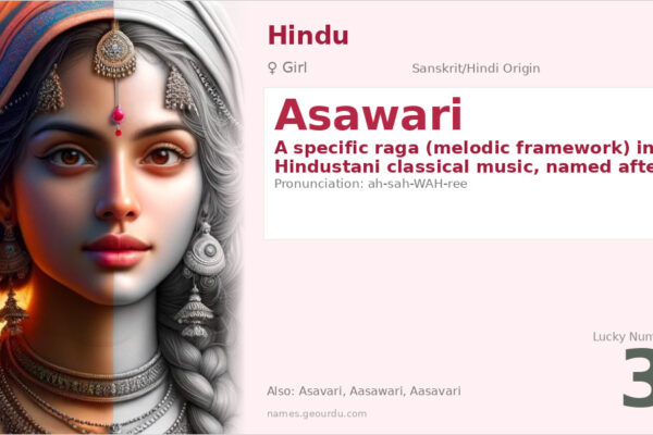 Asawari Name Meaning — Origin, Music & Cultural Significance (2025)